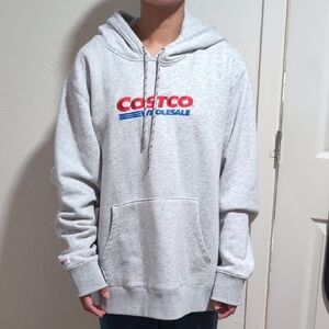 Costco Gray Hoodie with Logo